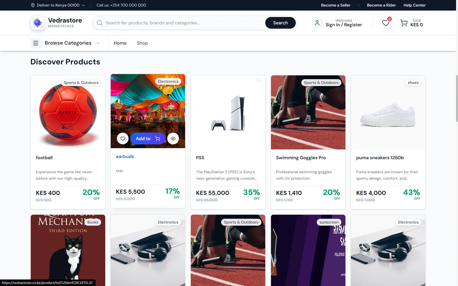 Buyer Portal screenshot 2